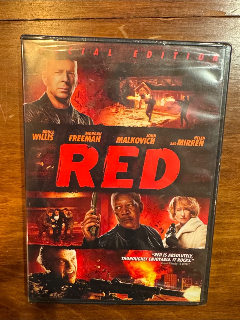 NEW DVD RED Rated PG-13 Special Edition Bruce Willis Freeman Factory Sealed